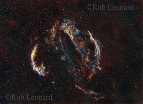 Veil Nebula image by Rob Leonard