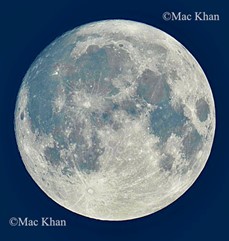 Lunar image by Mak Khan