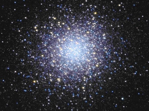Messier 13 great globular cluster in Hercules