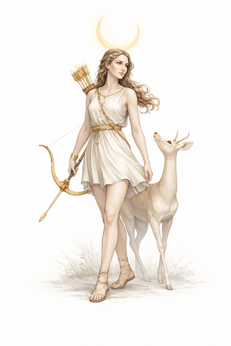 Artemis, goddess of the Moon